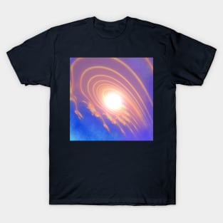 Abstract InterGalactic Planet Space Glow T-Shirt